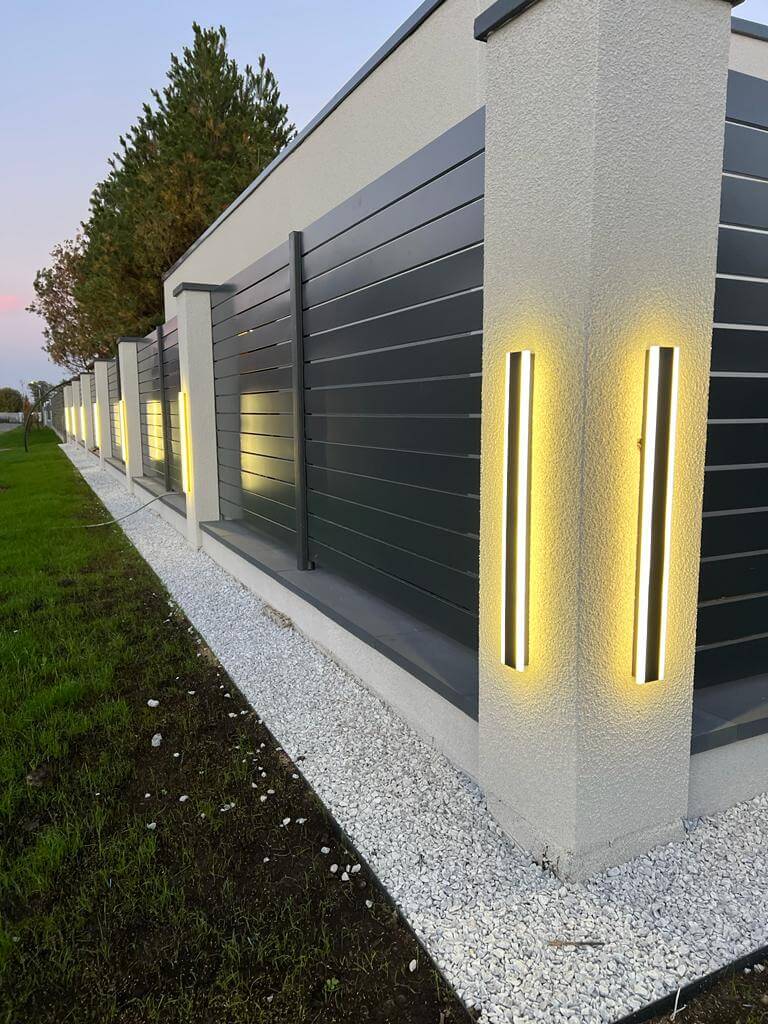 Забор-ранчо из металлопланкена 36м RAL7024 Серый Графит фото 12 в Рыбинске